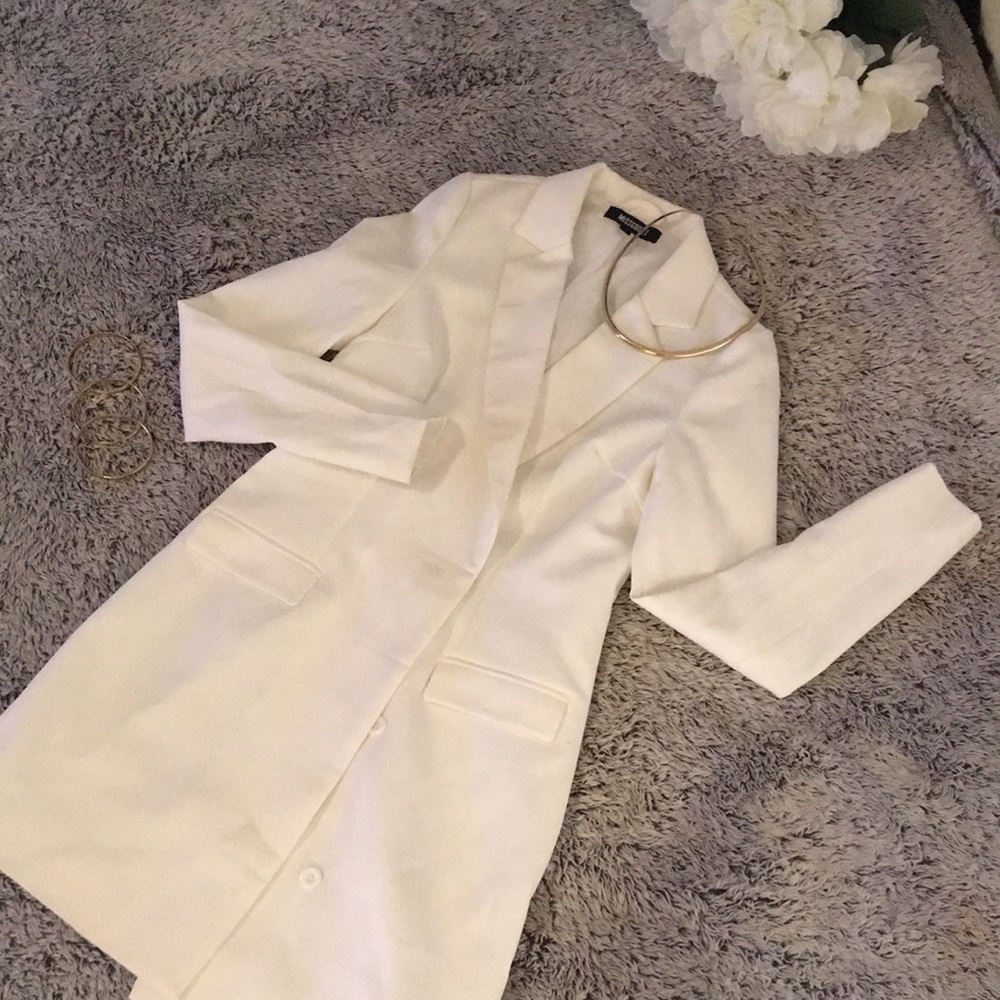 Missguided tuxedo dress